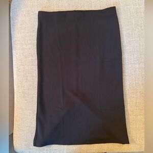 Elegant Black Pencil Skirt
